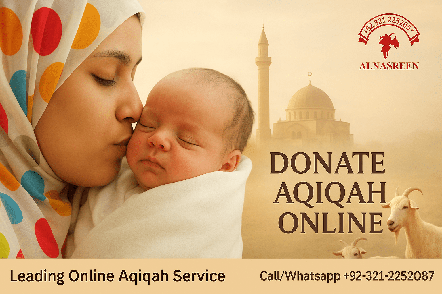 ALNASREEN Sadqa Bakra and Aqiqah service