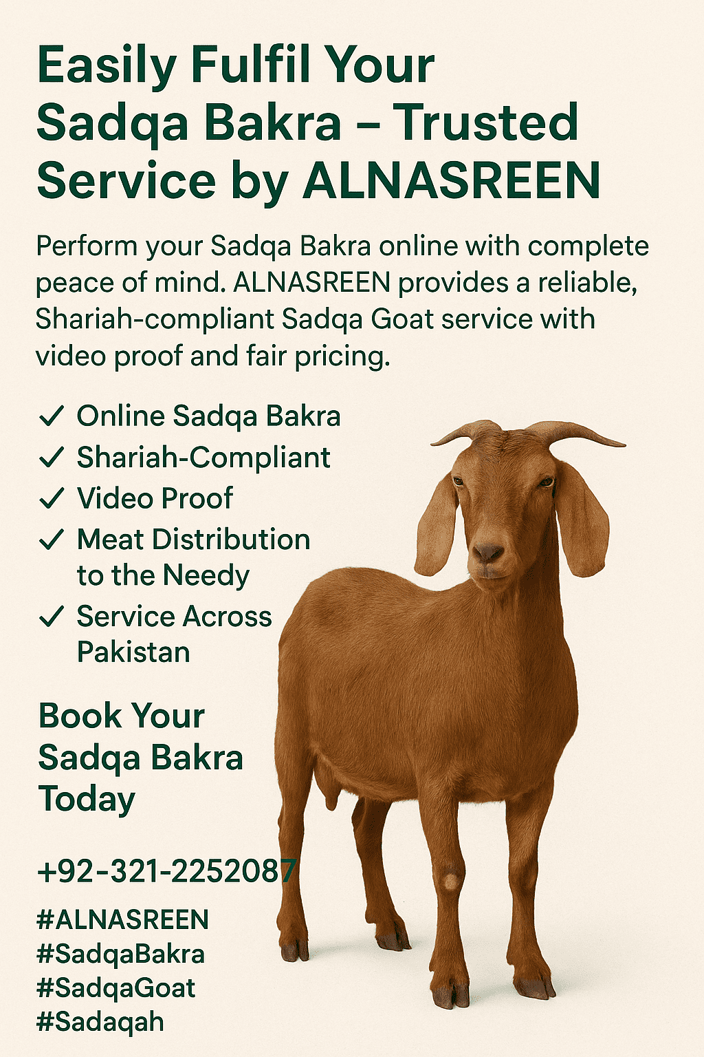 Same-day Sadqa support in Karachi